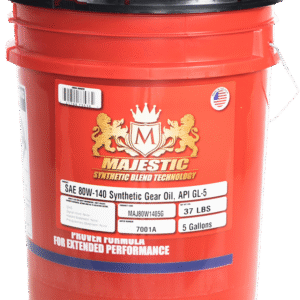 SAE 80W-140 FULL SYNTHETIC GEAR OIL API GL-5